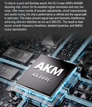 Load image into Gallery viewer, SMSL SU-3 Digital to Analog Convertor SU3 USB DAC HIFI Decoder AK4496 Chip Decoding
